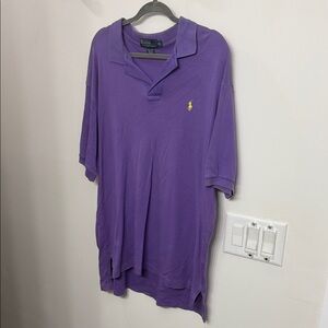 Polo by Ralph Lauren Men's Purple Polo Shirt